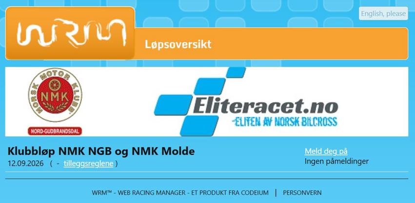 Klubbmesterskap 2026